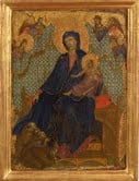 La Madonna dei Francescani di Duccio di Buoninsegna